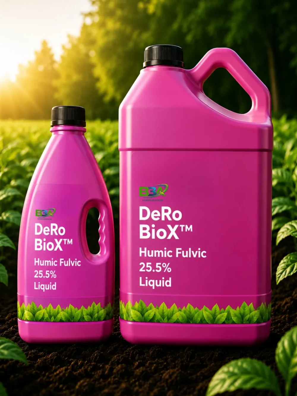 DeRo BioX™ Humic Fulvic 25.05% Liquid