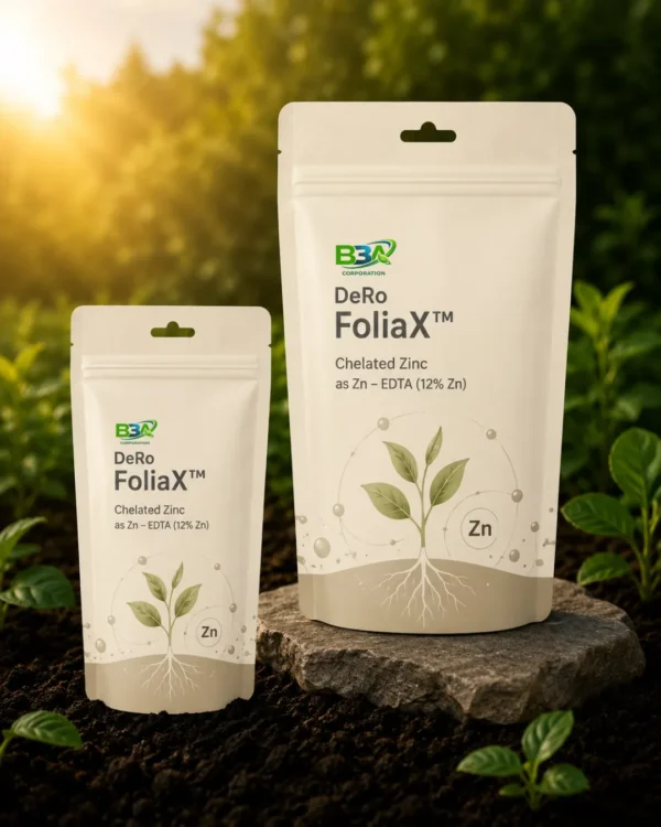 DeRo FoliaX™ Chelated Zinc as Zn – EDTA (12% Zn)